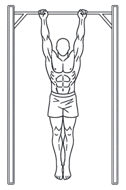 Active Hang, position 2 of 3