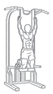 Assisted Chin-up, position 3 of 3