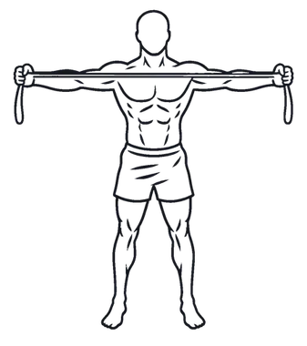 Band Pull-Apart illustration