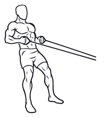 Banded Row illustration