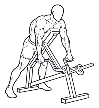 Chest Supported Row, position 3 of 3