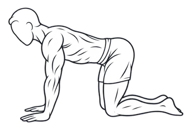 Child's Pose, position 3 of 3