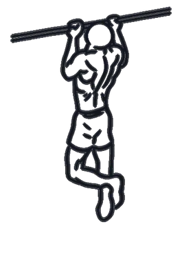 Chin-up, position 2 of 3