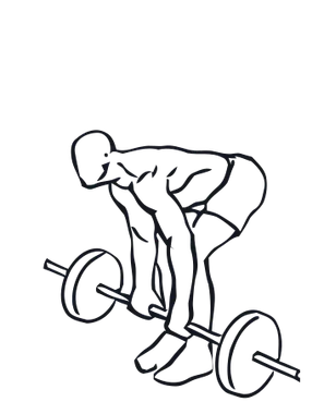 Deadlift, position 3 of 3