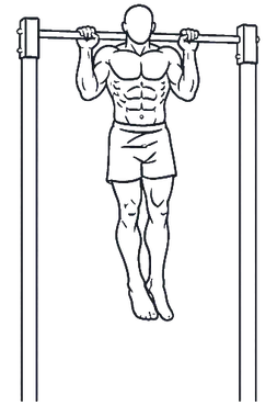 Negative Pull-up, position 3 of 3