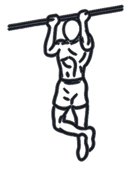 Neutral-Grip Pull-up, position 2 of 3