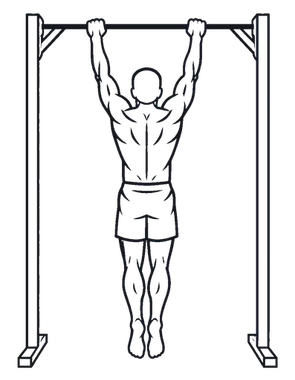 Scapular Pull-up illustration