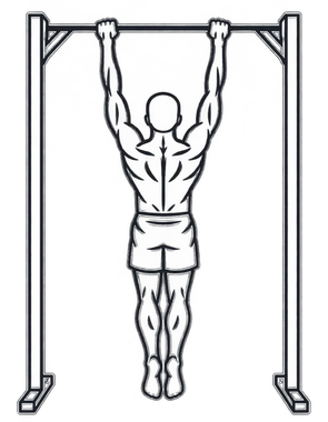 Scapular Pull-up, position 3 of 3