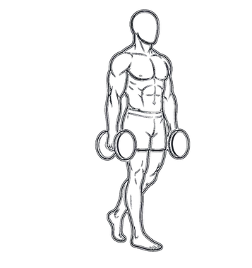 Single-Leg Romanian Deadlift, position 3 of 3