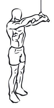 Straight-Arm Pulldown, position 3 of 3