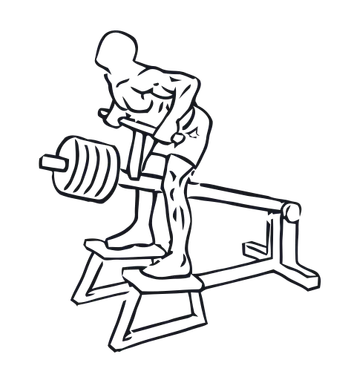 T-Bar Row illustration