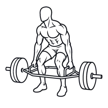 Trap Bar Deadlift illustration